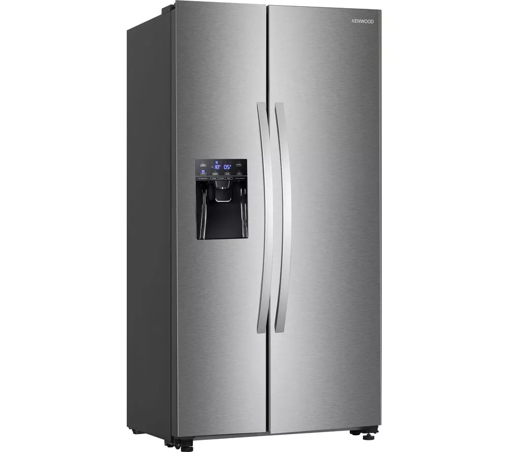 KENWOOD KSBNDIX23 American-Style Fridge Freezer - Inox