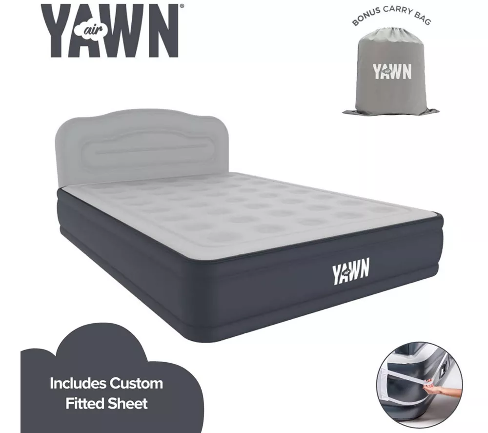 YAWN Air Bed with Fitted Sheet - King