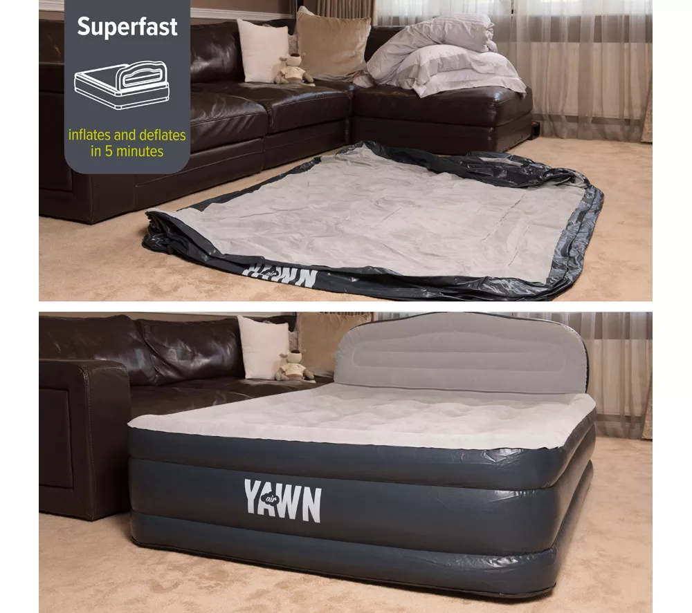 YAWN Air Bed with Fitted Sheet - King