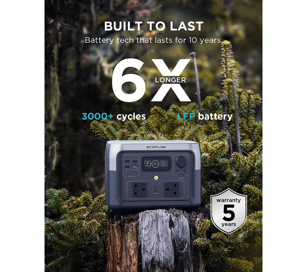 ECOFLOW RIVER 2 Max 512 Wh Portable Power Station