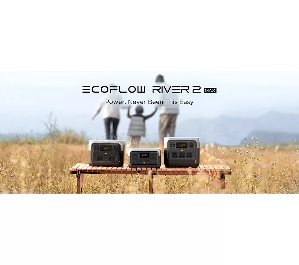 ECOFLOW RIVER 2 Max 512 Wh Portable Power Station