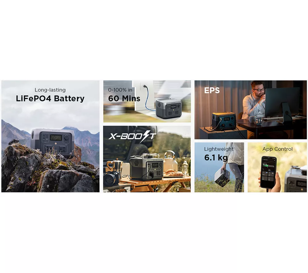 ECOFLOW RIVER 2 Max 512 Wh Portable Power Station