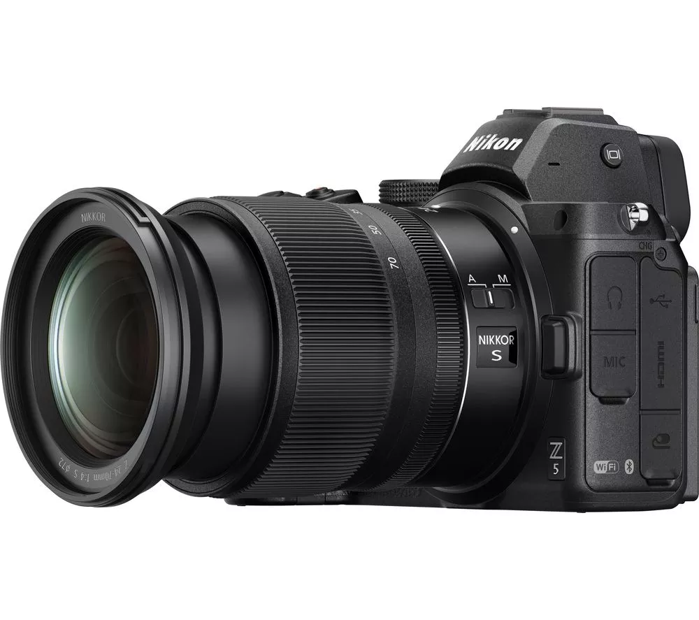 NIKON Z 5 Mirrorless Camera with NIKKOR Z 24-70 mm f 4 S Lens
