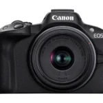 CANON EOS R50 Mirrorless Camera with RF-S 18-45 mm f 4.5-6.3 IS STM Lens