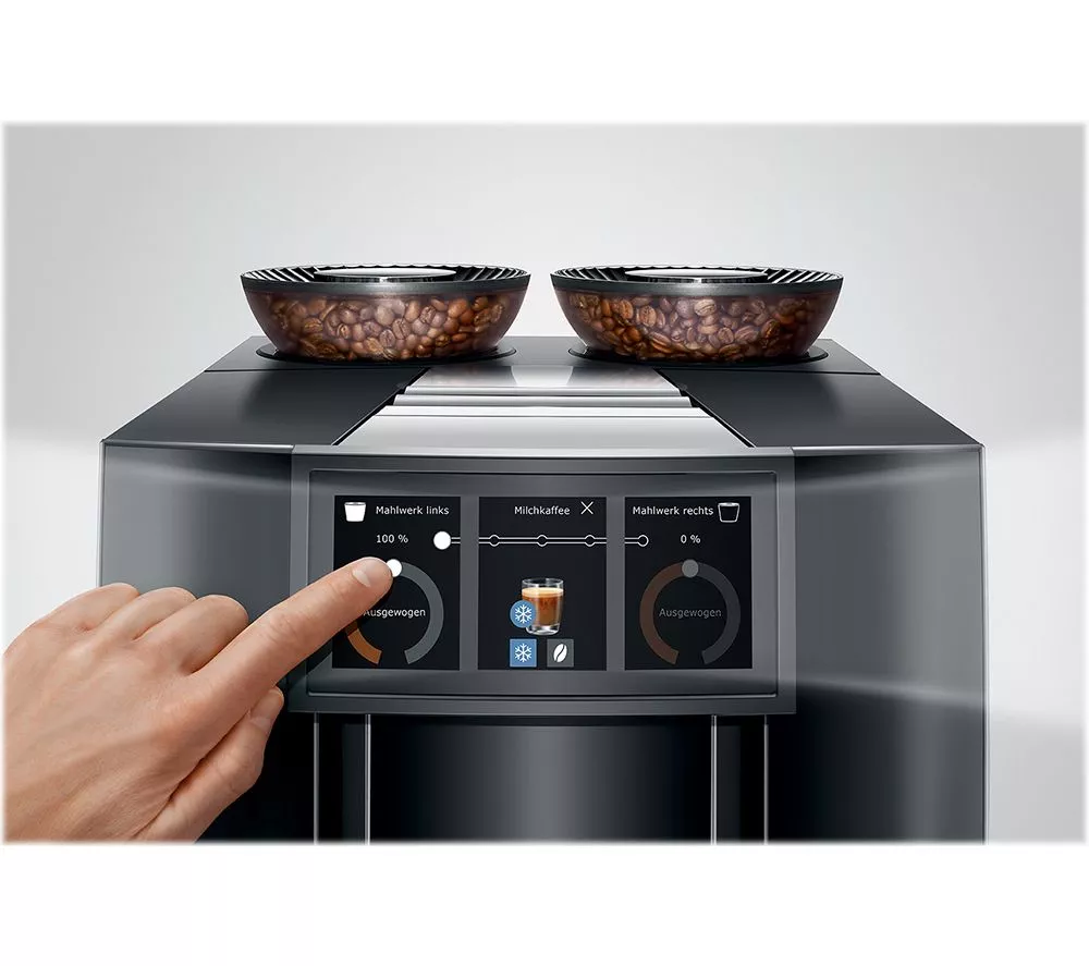 JURA GIGA 10 Smart Bean to Cup Coffee Machine - Diamond Black