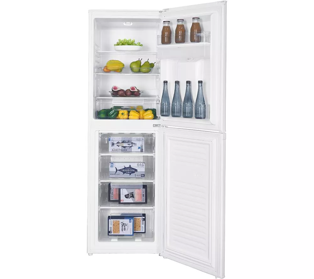 LOGIK LSD55W23 50 50 Fridge Freezer - White
