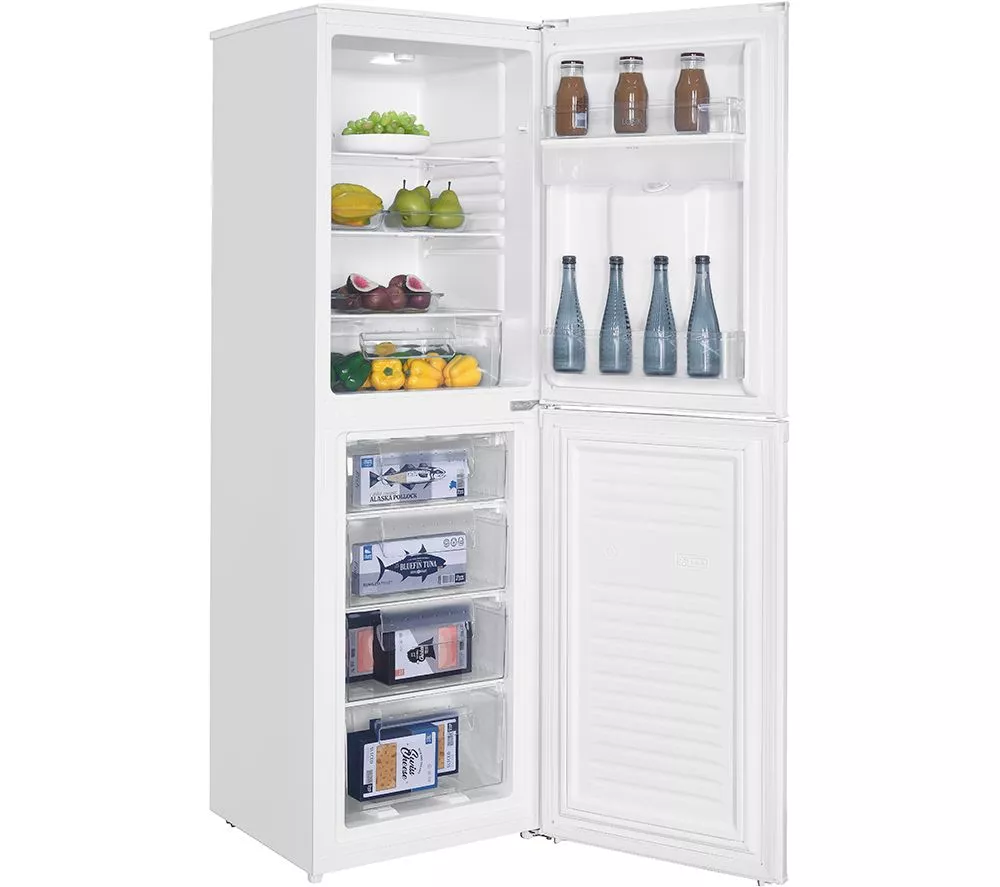 LOGIK LSD55W23 50 50 Fridge Freezer - White