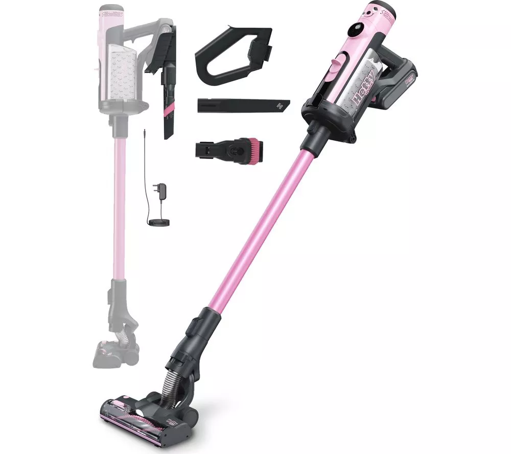 NUMATIC Hetty Quick HTY.100 Cordless Vacuum Cleaner - Pink