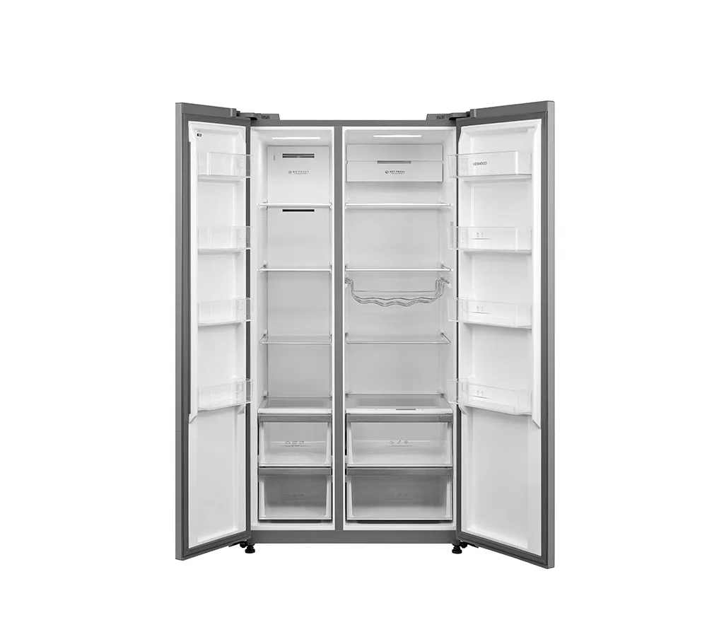 KENWOOD KSBSXA23 American-Style Fridge Freezer - Inox