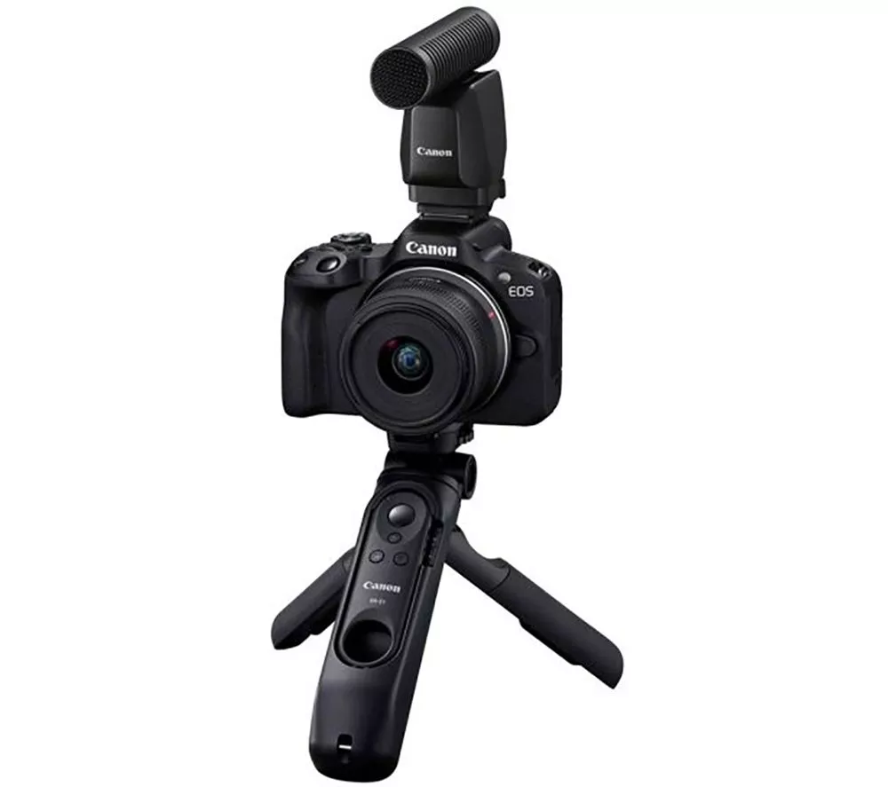 CANON EOS R50 Mirrorless Camera Creator Kit with RF-S 18-45 mm f 4.5-6.3 IS STM Lens