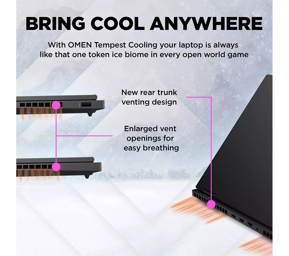 HP OMEN Transcend 16-u0500na 16" Gaming Laptop - Intel® Core™ i7 RTX 4060 1 TB SSD