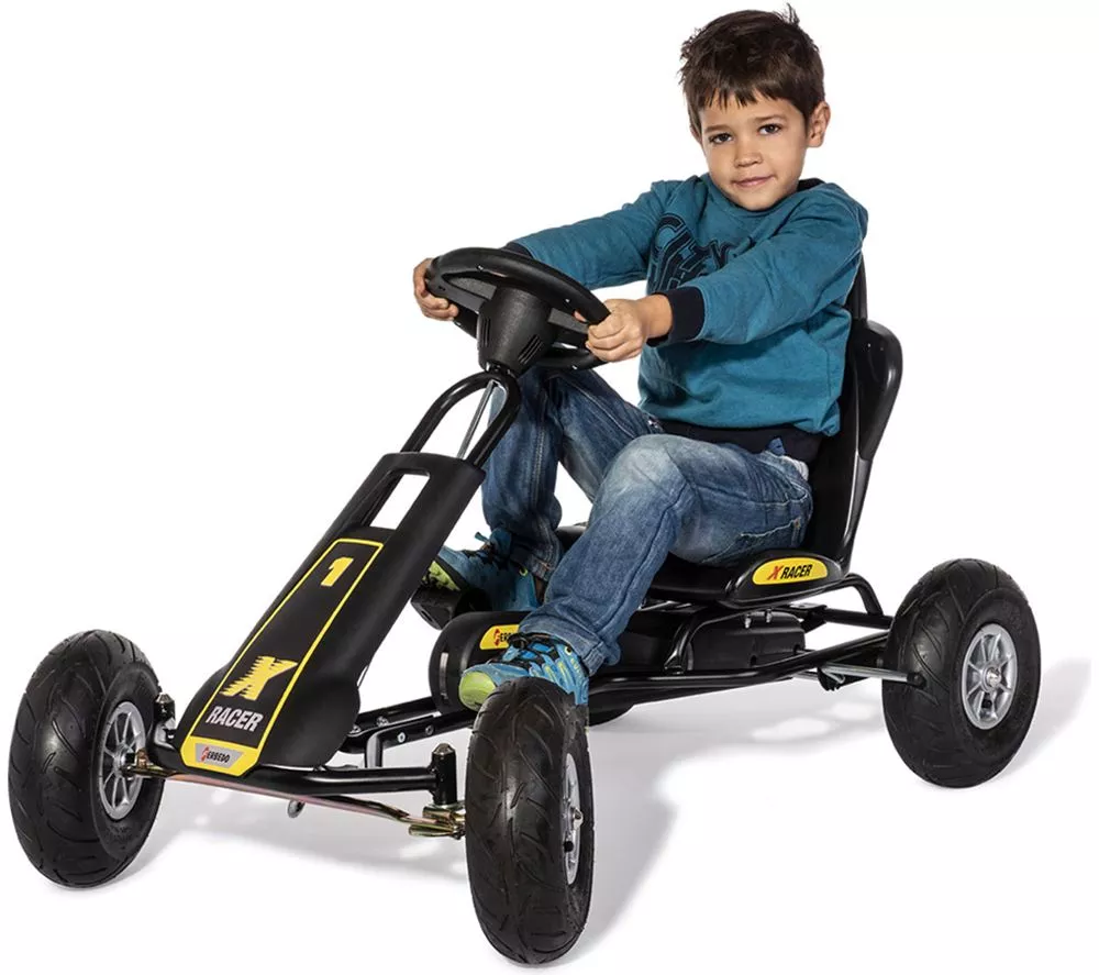 FERBEDO ATX-Racer Kids Go-Kart - Black