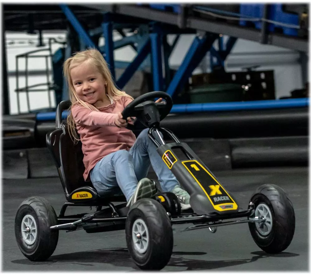 FERBEDO ATX-Racer Kids Go-Kart - Black