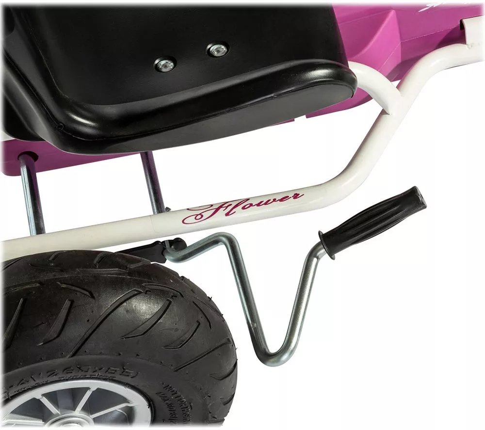 FERBEDO Air Runner Kids Go-Kart - Pink & White