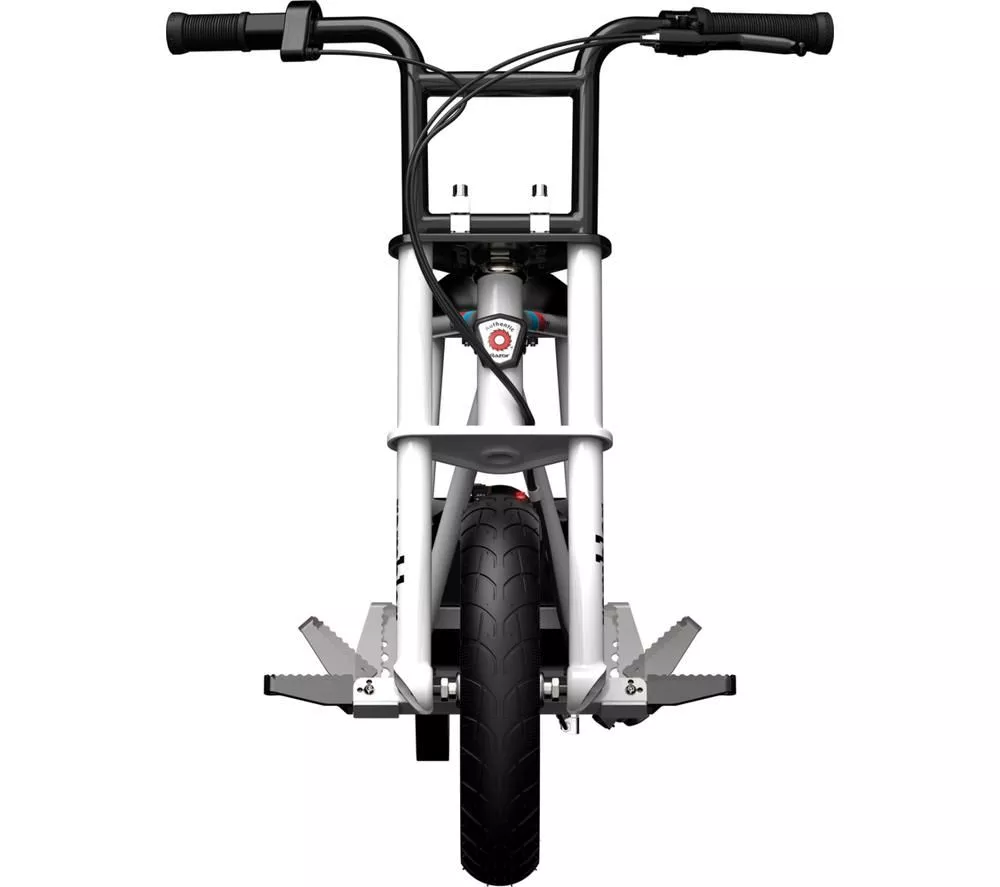 RAZOR Rambler 12 Electric Kids Mini Bike - White