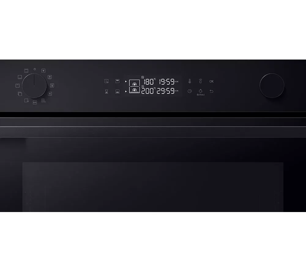 SAMSUNG Series 4 Dual Cook NV7B44205AK U4 Electric Smart Oven - Black