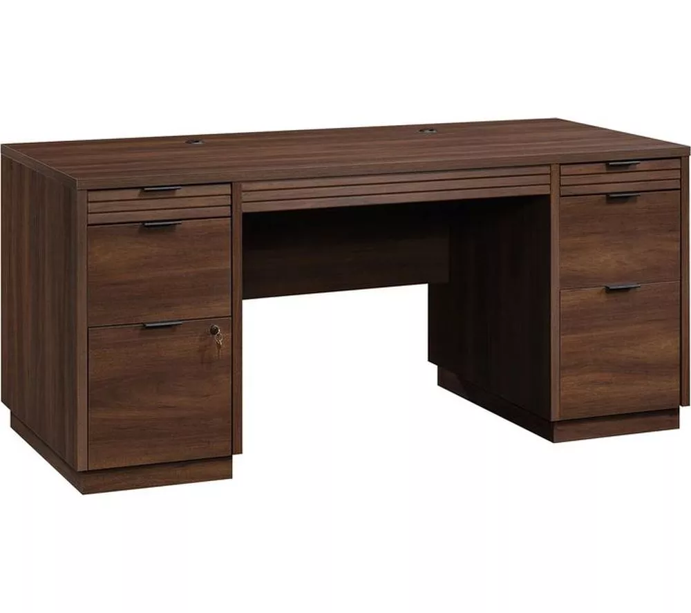 TEKNIK Elstree 5426484 Executive Desk - Spiced Mahogany