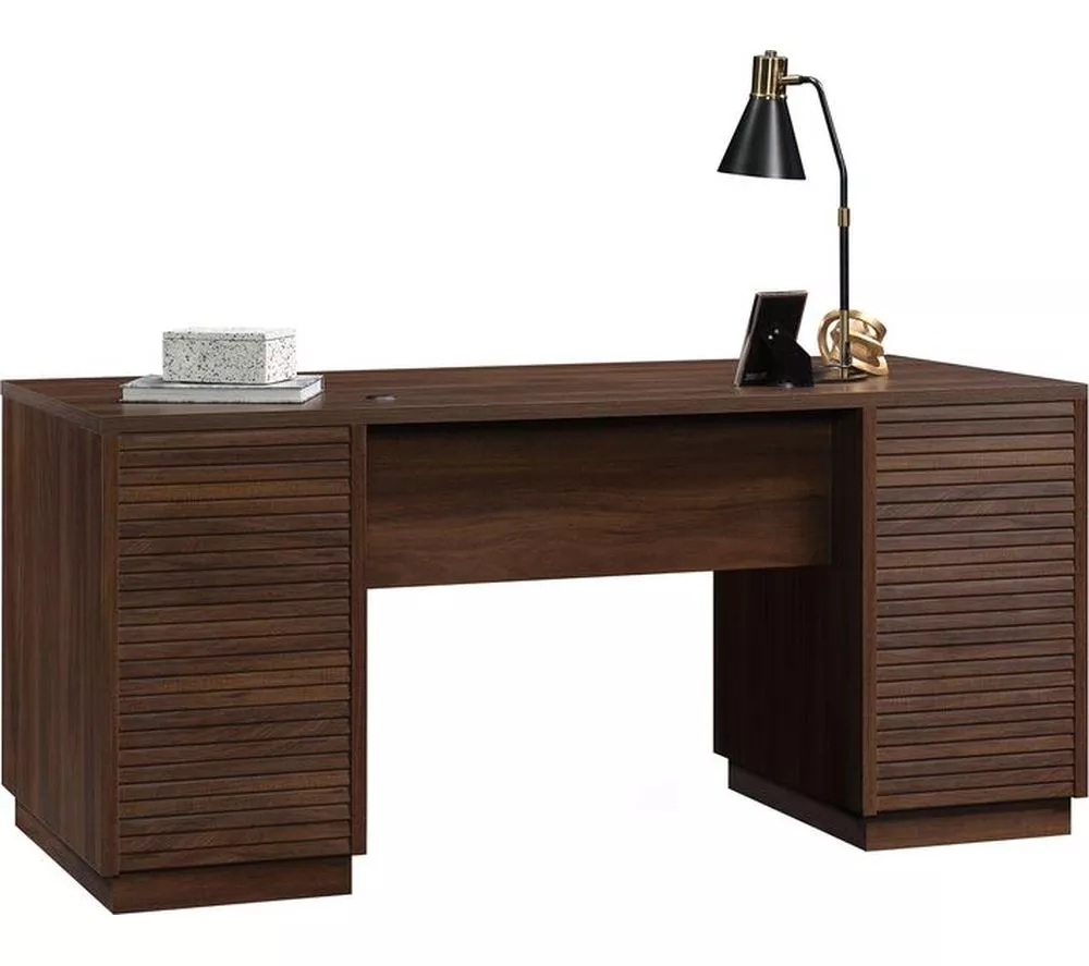 TEKNIK Elstree 5426484 Executive Desk - Spiced Mahogany