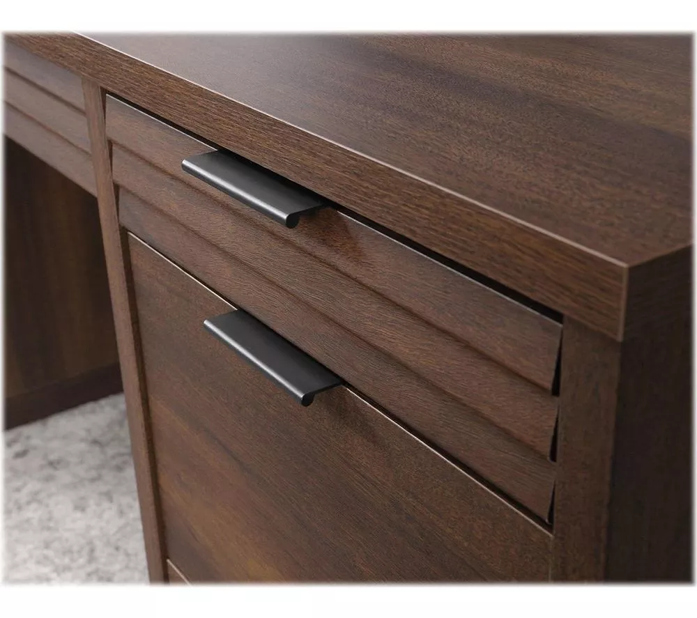 TEKNIK Elstree 5426484 Executive Desk - Spiced Mahogany