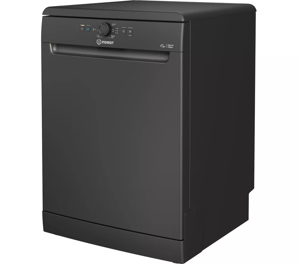INDESIT D2FHK26BUK Full-size Dishwasher - Black