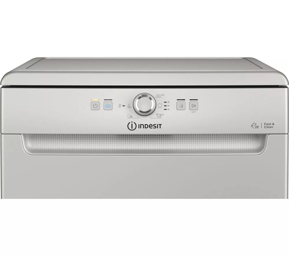 INDESIT D2FHK26SUK Full-size Dishwasher - Silver