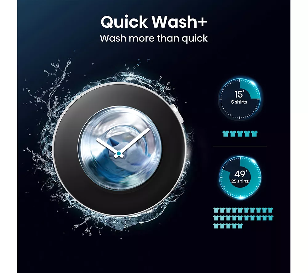 HISENSE 5S Series Auto Dosing WD5S1045BW WiFi-enabled 10.5 kg Washer Dryer - White