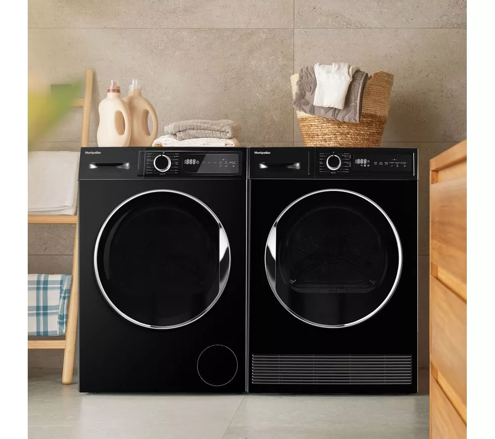 MONTPELLIER MTDC8SDK 8 kg Condenser Tumble Dryer - Black