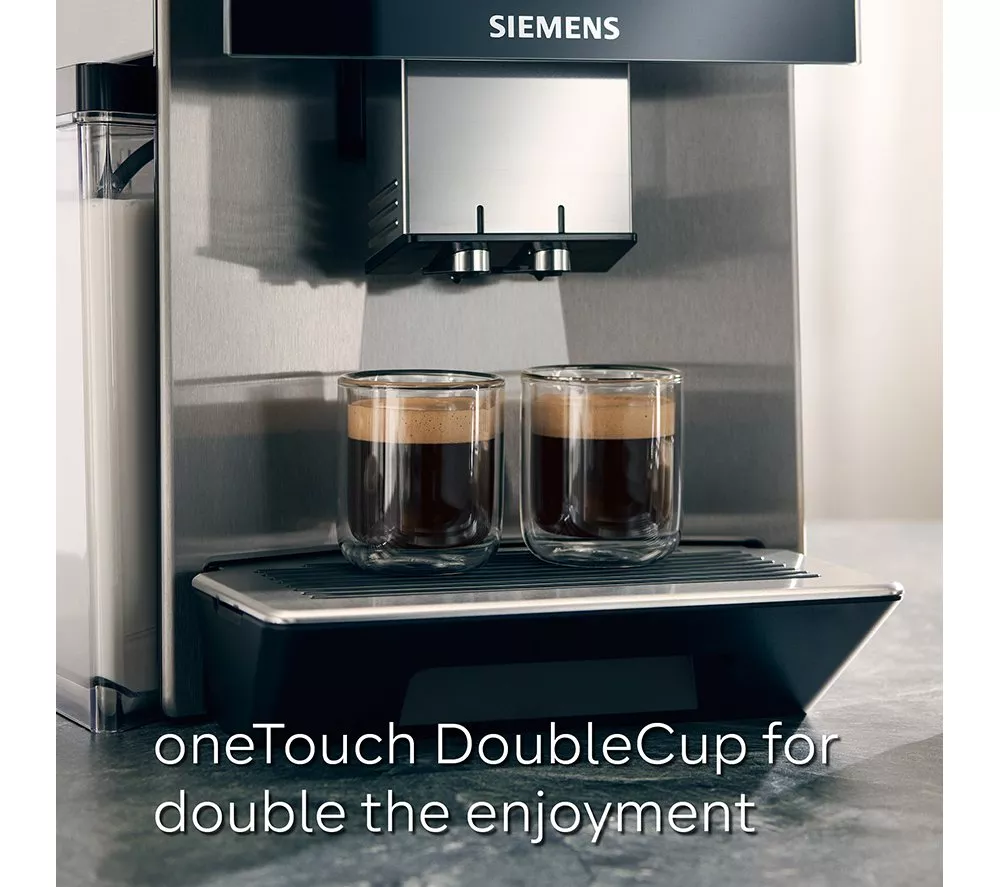 SIEMENS TQ907GB3 EQ900 Smart Bean to Cup Coffee Machine - Black