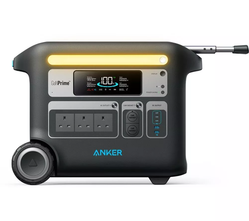 ANKER SOLIX F2000 PowerHouse 767 2048 Wh Portable Power Station