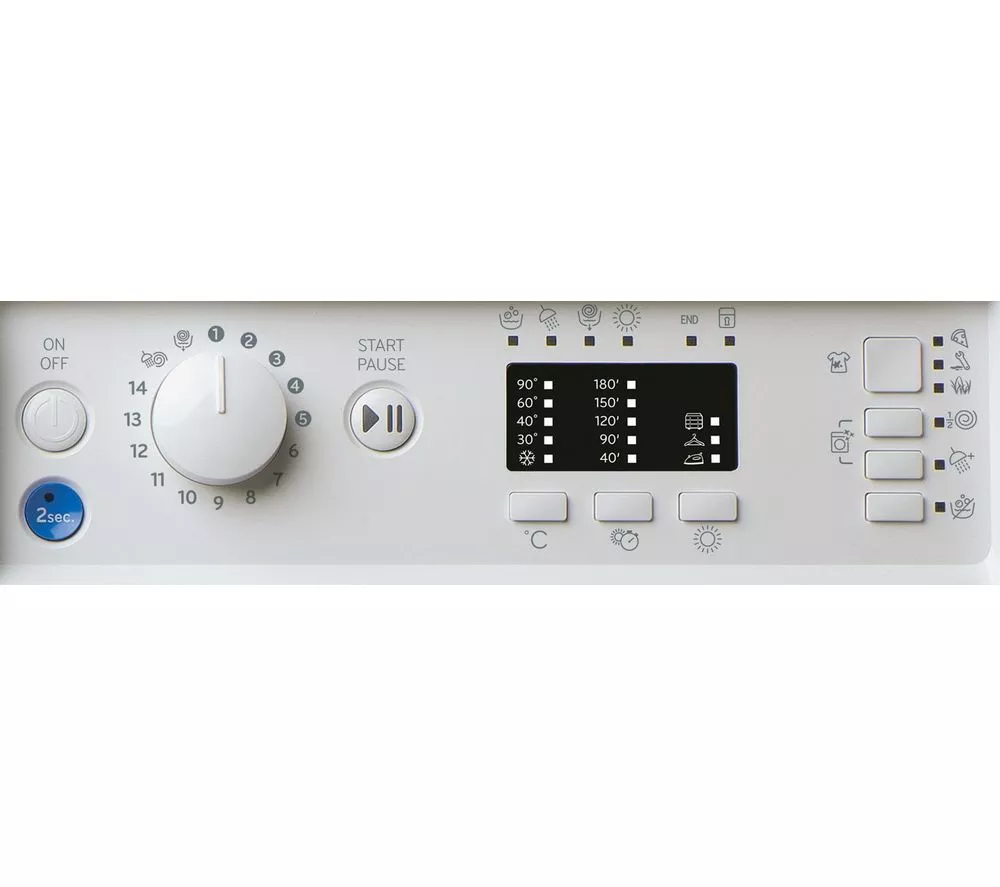 INDESIT BI WDIL 861485 UK Integrated 8 kg Washer Dryer
