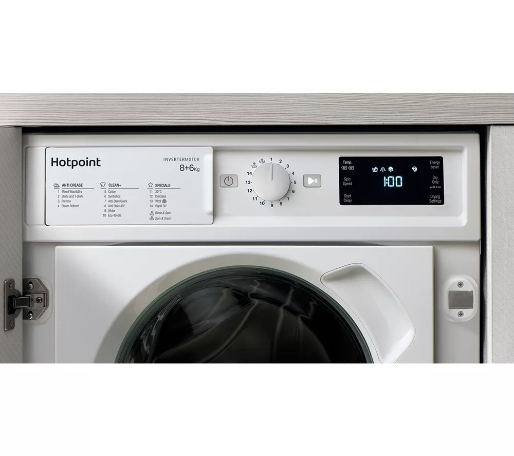 HOTPOINT BI WDHG 861485 UK Integrated 8 kg Washer Dryer