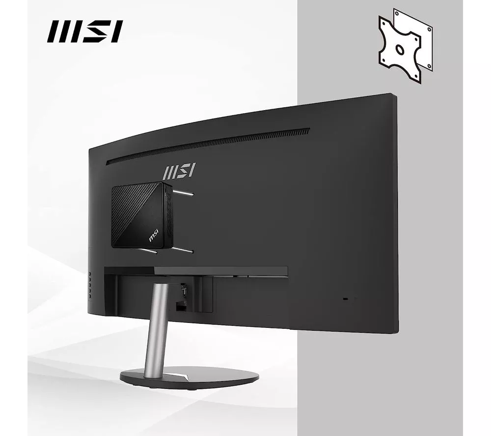 MSI PRO MP341CQ Wide Quad HD 34" Curved VA Monitor - Black