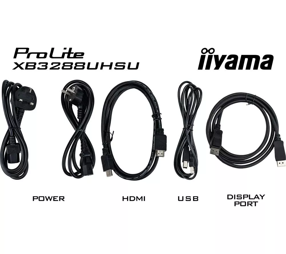 IIYAMA ProLite XB3288UHSU-B5 4K Ultra HD 32" VA LCD Monitor - Black