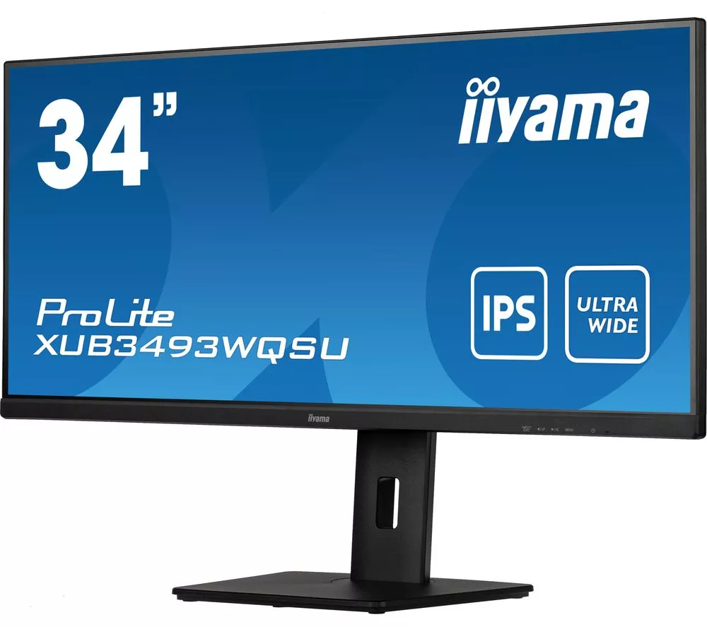 IIYAMA ProLite XUB3493WQSU-B5 Wide Quad HD 34" IPS LCD Monitor - Black