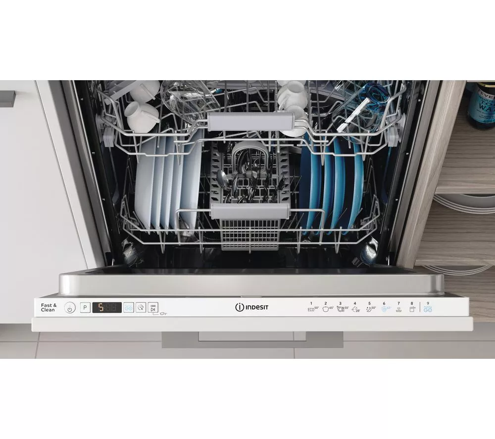 INDESIT D2I HD526 UK Full-size Fully Integrated Dishwasher