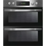 CANDY FCI7D405X Electric Built-under Double Oven - Black & Stainless Steel