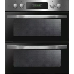 CANDY FCI7D405X Electric Built-under Double Oven - Black & Stainless Steel