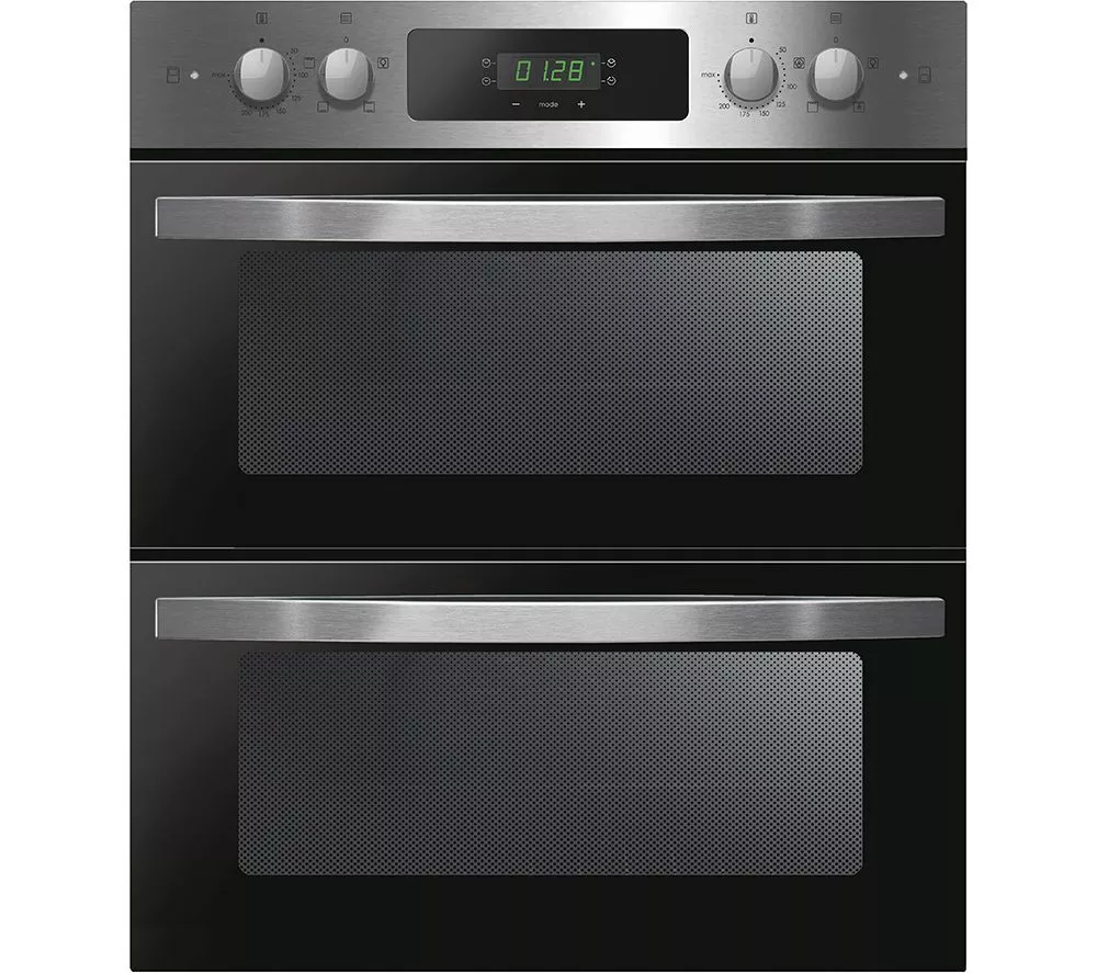 CANDY FCI7D405X Electric Built-under Double Oven - Black & Stainless Steel