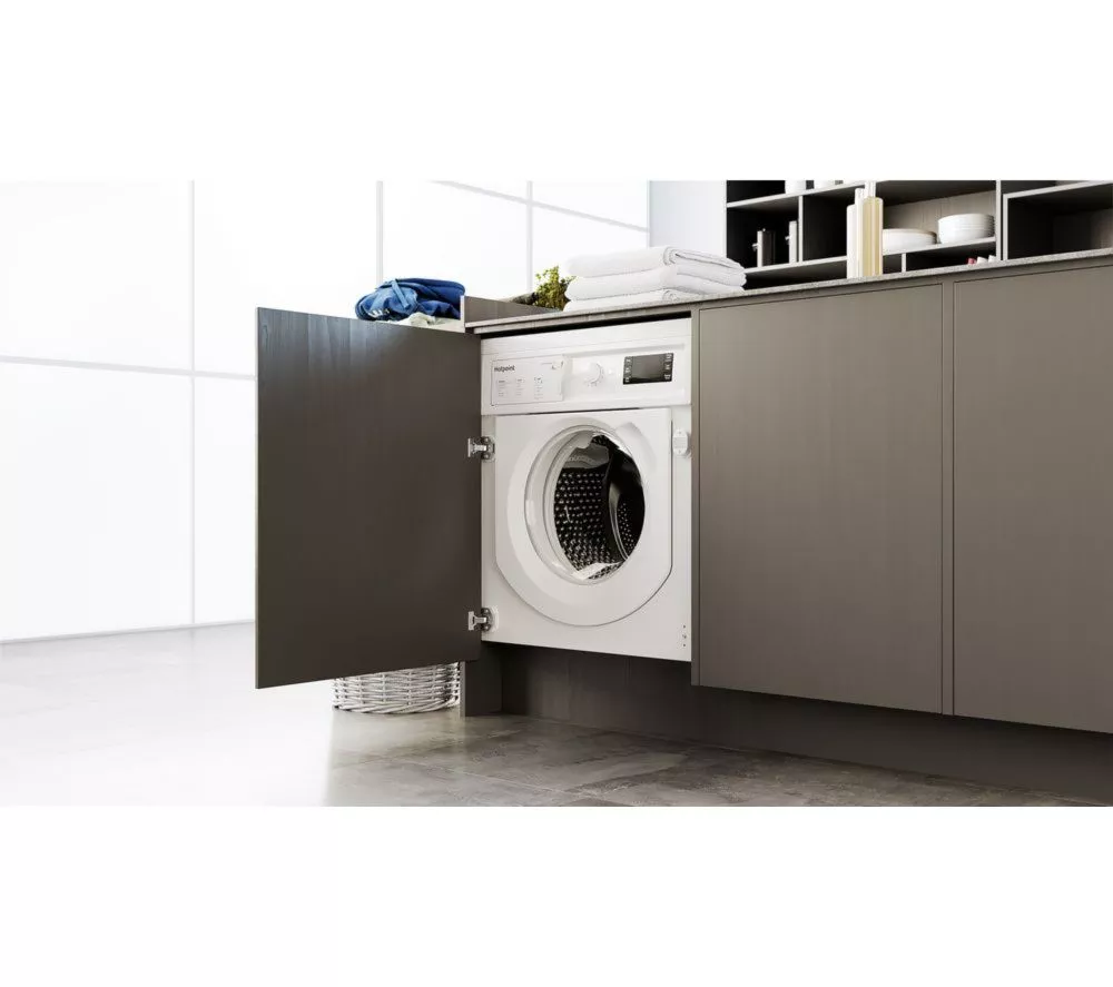 HOTPOINT BIWMHG81485UK Integrated 8 kg 1400 Spin Washing Machine