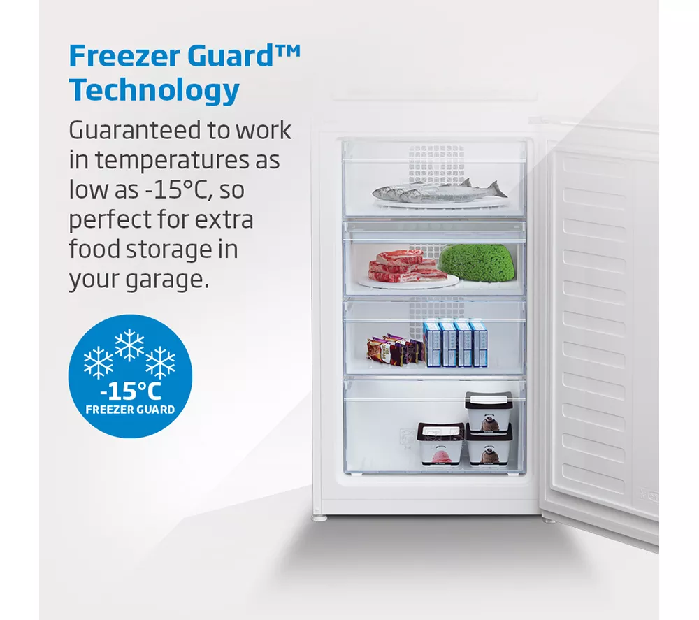 BEKO HarvestFresh CNG4582VW 50 50 Fridge Freezer - White