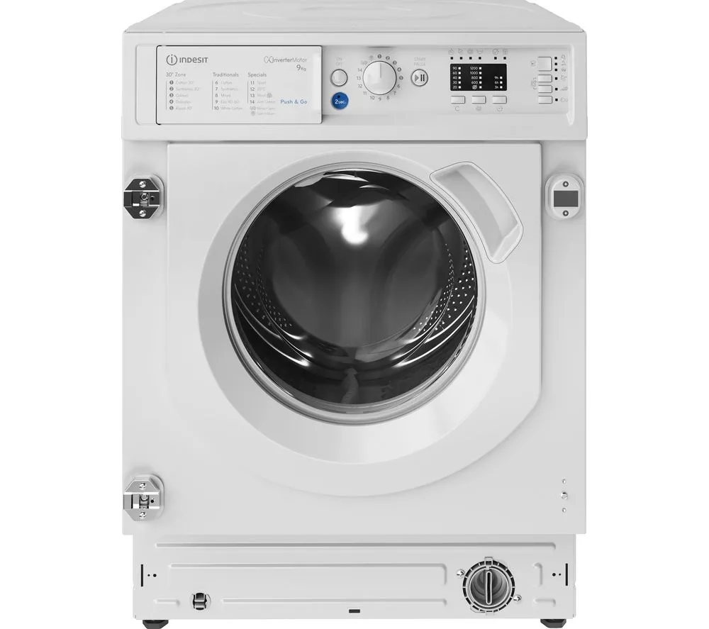 INDESIT BI WMIL 91485 UK Integrated 9 kg 1400 Spin Washing Machine
