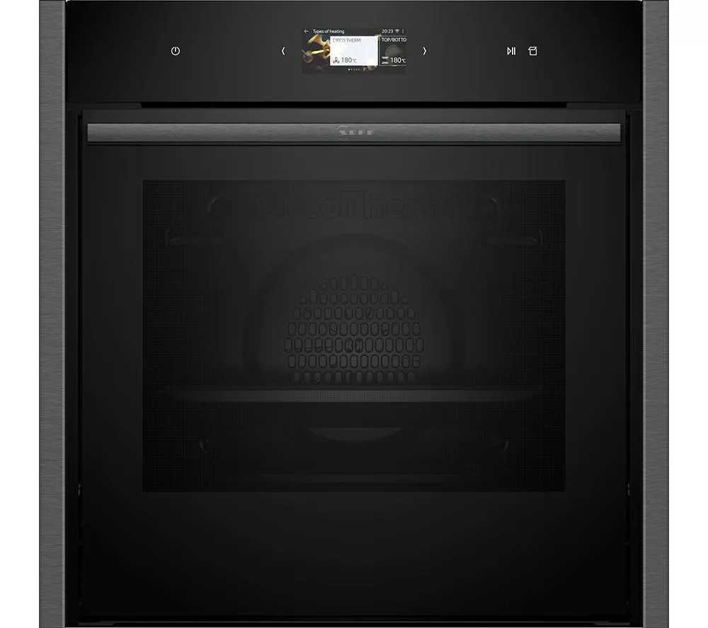 NEFF N 90 B64VS71G0B Electric Pyrolytic Smart Oven - Graphite