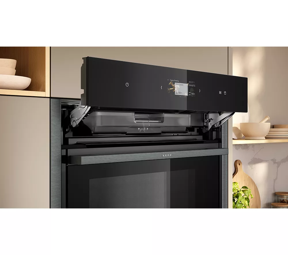 NEFF N 90 B64VS71G0B Electric Pyrolytic Smart Oven - Graphite