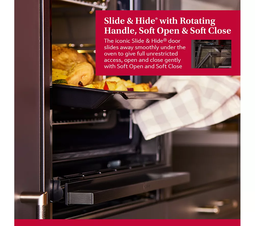 NEFF N 90 B64VS71G0B Electric Pyrolytic Smart Oven - Graphite