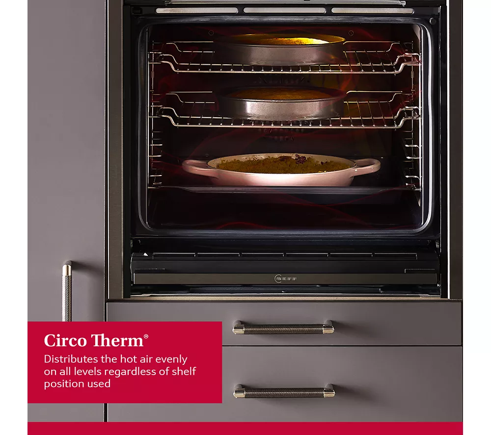 NEFF N 90 B64VS71G0B Electric Pyrolytic Smart Oven - Graphite