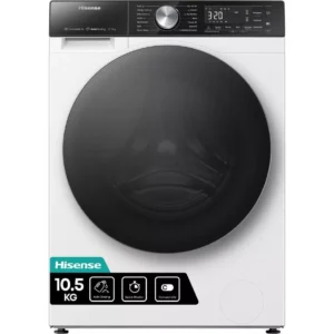 HISENSE 5S Series Auto Dosing WF5S1045BW WiFi-enabled 10 kg 1400 Spin Washing Machine - White