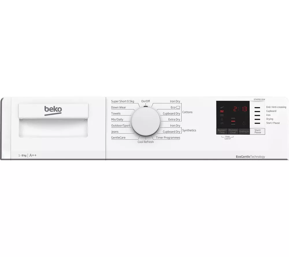 BEKO DTIKP81131W 8 kg Heat Pump Tumble Dryer - White