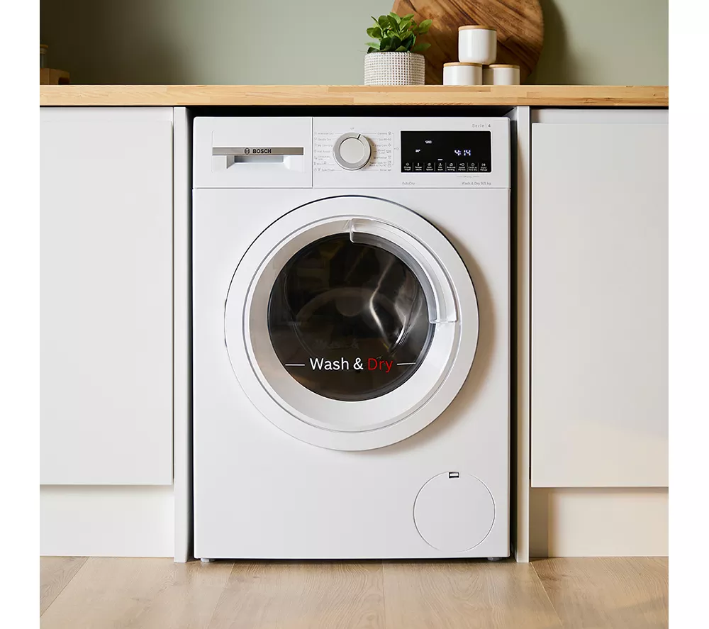 BOSCH Series 4 WNA144V9GB 9 kg Washer Dryer - White