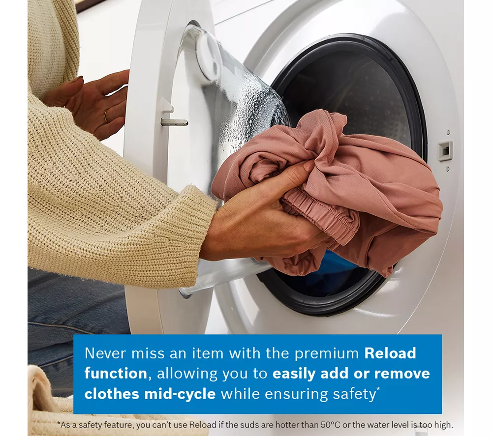 BOSCH Series 4 WNA144V9GB 9 kg Washer Dryer - White