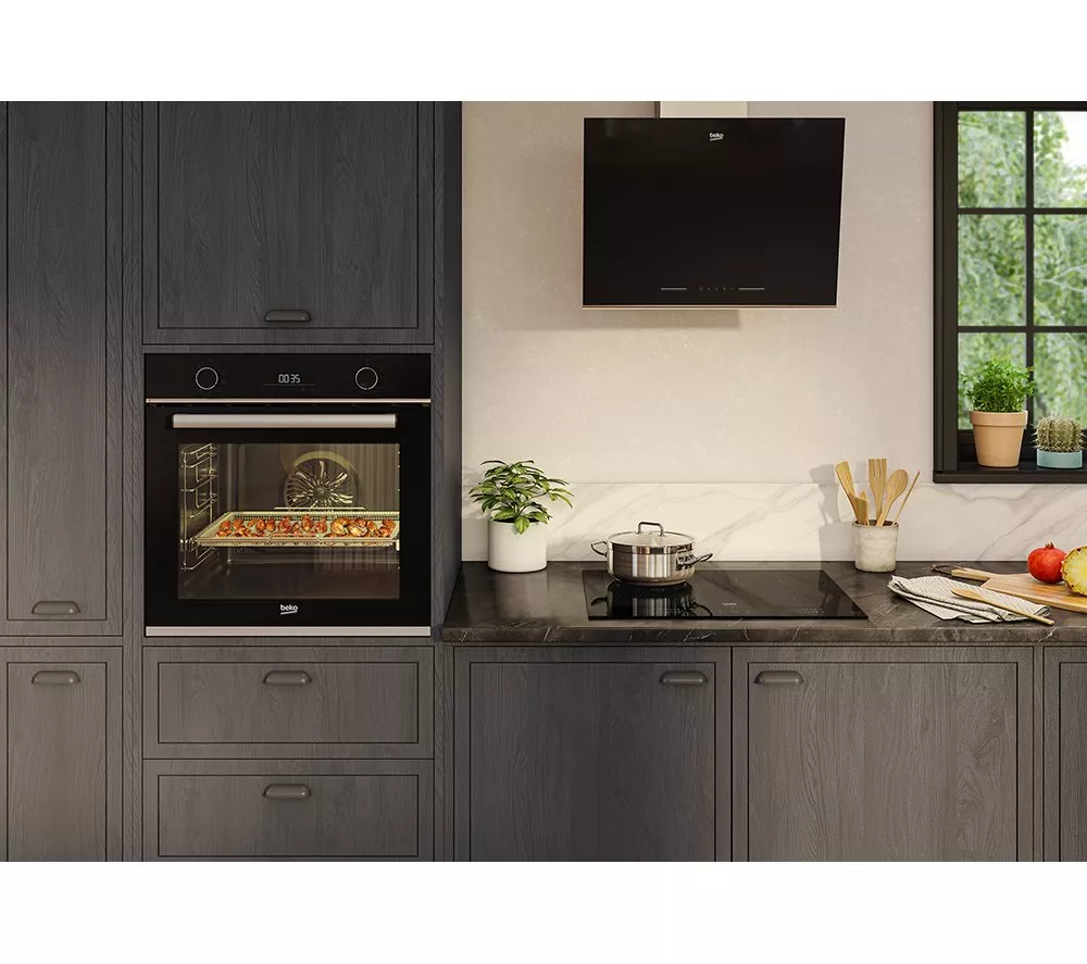 BEKO Pro AeroPerfect AirFry BBIMA13301XMP Electric Pyrolytic Oven - Stainless Steel